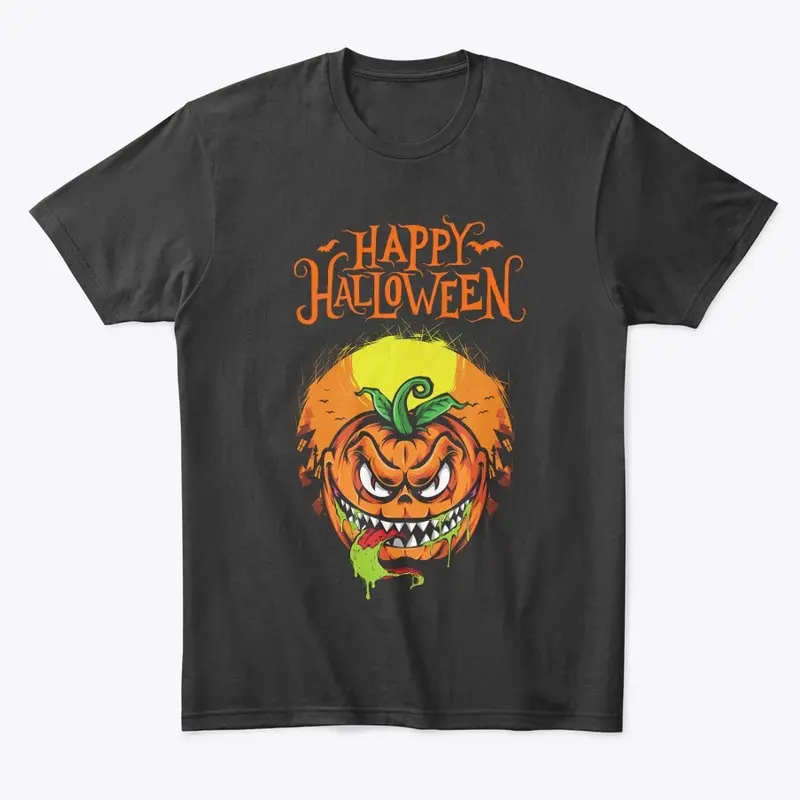 Happy Halloween T-Shirt Spooky & Fun